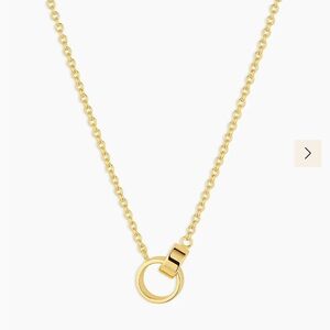❤️ Gorjana Rose Interlocking necklace -Like New ❤️